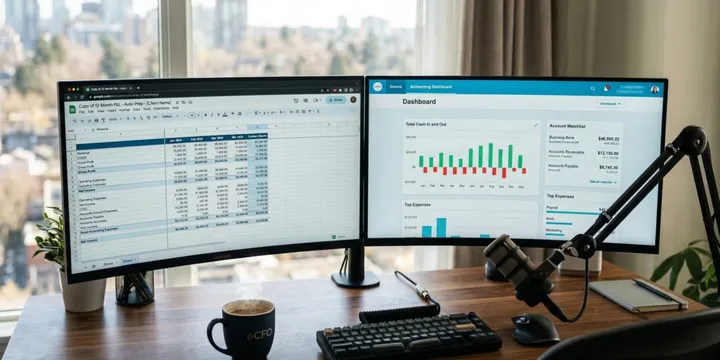 How I Automated My vCFO Meeting Prep with AI (The Intern & The Manager)